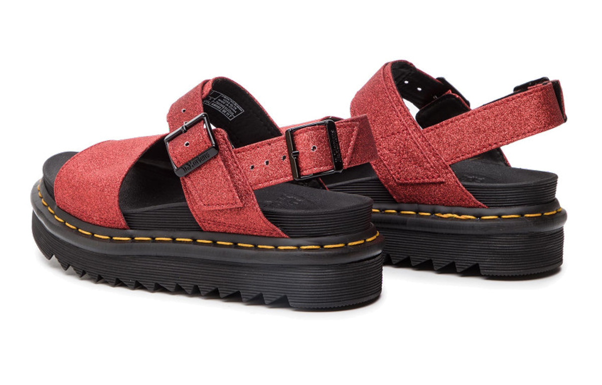 Purchase (W) ドクターマーチン 厚底レッドサンダル 24818602