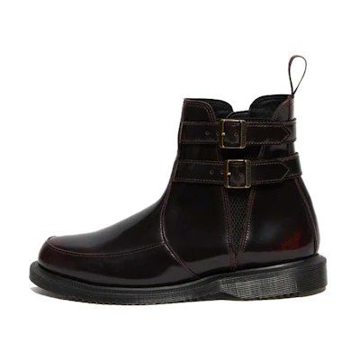 (W) Dr. Martens Flora 'Black Brown'