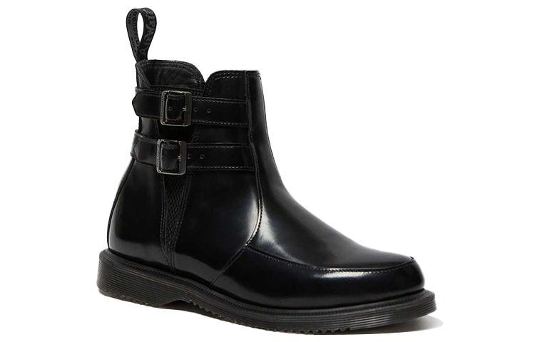 Order (W) But Dr. Martens Flora Polished Smooth Chelsea Boots Hitam 25965001