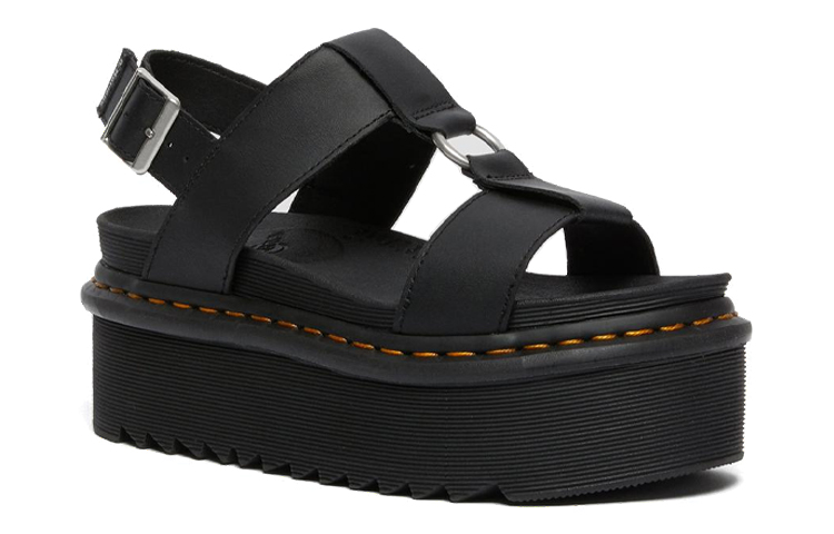 Lookbook (Women) Dr. Martens Frances Leather Strap Sandal 'Black' 26525001