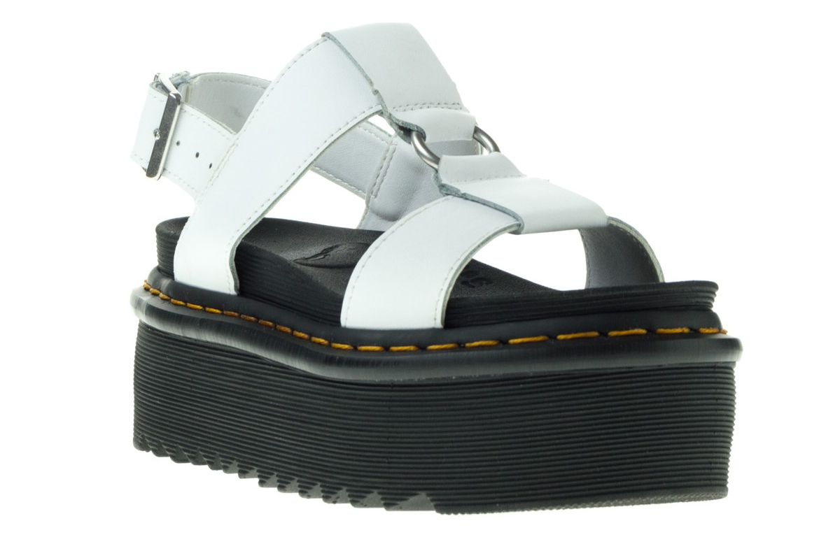 Lookbook (W) 닥터마틴 프란시스 화이트 레더 샌들 (70 characters) 26525100