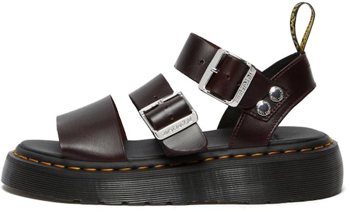 Dr.Martens 馬汀博士 Gryphon Quad Atlas 皮革 厚底運動涼鞋 女款 血紅 Buy Dr.Martens 馬汀博士 Gryphon Quad Atlas 皮革 厚底運動涼鞋 女款 血紅