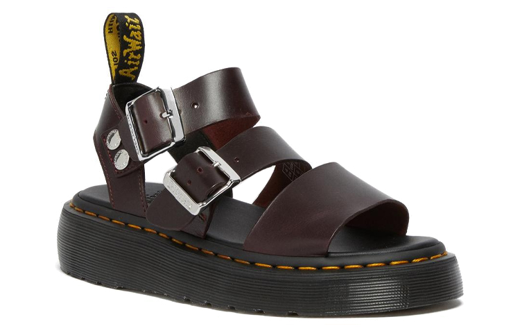Lookbook (W) Dr. Martens Gryphon Quad Atlas 'Merah Darah' 26686601