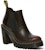 (W) Dr. Martens But Chelsea Tumit Tinggi 'Burgundy' 23932600