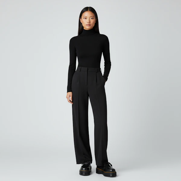 (W) Dr. Martens Holly Kulit Platform 'Hitam' 25234001 Lookbook (W) Dr. Martens Holly Kulit Platform 'Hitam' 25234001