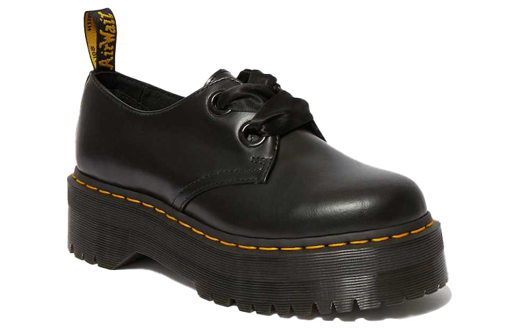 Purchase (W) Dr. Martens Holly Kulit Platform 'Hitam' 25234001
