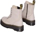 Lookbook (W) Dr. Martens Jadon 3 Pisa Kulit Platform Boot 'Vintage Taupe' 31159348