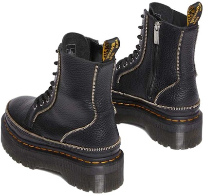 (W) Dr. Martens Jadon 'Kulit Hitam Mid-Top' 30783001 Shop (W) Dr. Martens Jadon 'Kulit Hitam Mid-Top' 30783001