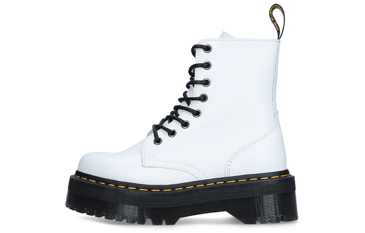 (Women) Dr. Martens Jadon 'Zip White' 16385952