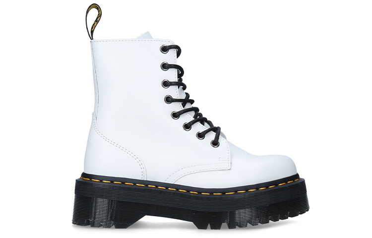 Order Dr. Martens 馬汀博士 Jadon 厚底拉鍊馬丁靴 女款 白