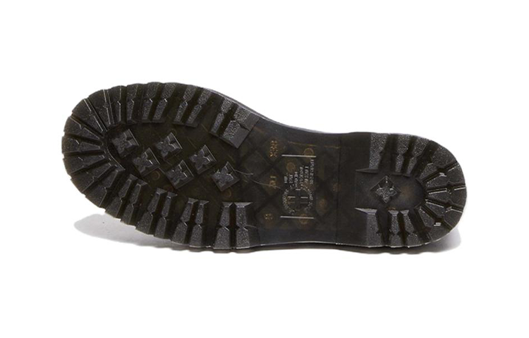 Shop Dr.Martens馬汀博士 皮革 休閒舒適 中筒 馬丁靴 女款 黑色