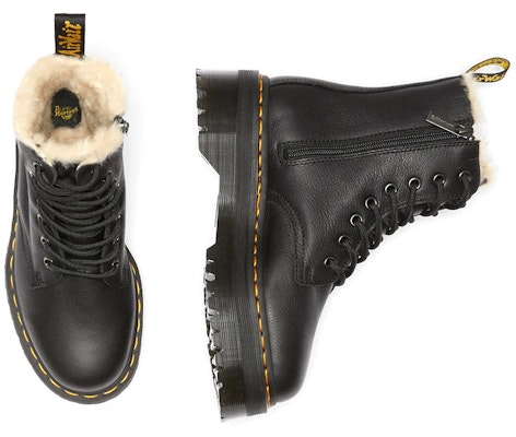 Dr.Martens/馬汀博士 Jadon 皮革人造毛內裡 馬丁靴 黑色 Lookbook Dr.Martens/馬汀博士 Jadon 皮革人造毛內裡 馬丁靴 黑色