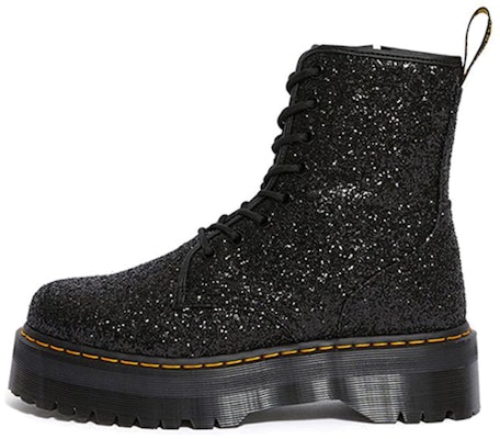 (Women) Dr. Martens Jadon Glitter 'Black Platform Boot' 25358001 Buy (Women) Dr. Martens Jadon Glitter 'Black Platform Boot' 25358001