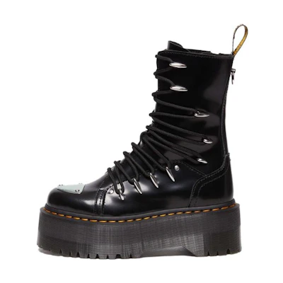 (W) Dr. Martens Jadon Hi LTT Max Leather Platform Boots 'Black'