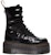(W) Dr. Martens Jadon Hi LTT Max Platform Kulit 'Hitam' 30964001
