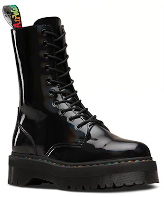 (Women) Dr. Martens Jadon Hi Rainbow Black 24668001 Order (Women) Dr. Martens Jadon Hi Rainbow Black 24668001