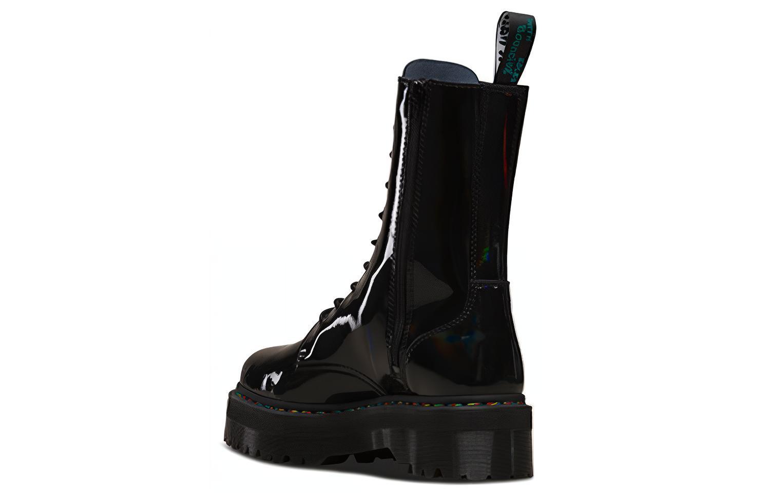 Lookbook (Women) Dr. Martens Jadon Hi Rainbow Black 24668001