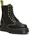 (W) Dr. Martens Jadon II Boot Kulit Neon Star Platform 'Hitam Kuning' 27617002