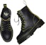 Shop (W) Dr. Martens Jadon II Boot Kulit Neon Star Platform 'Hitam Kuning' 27617002