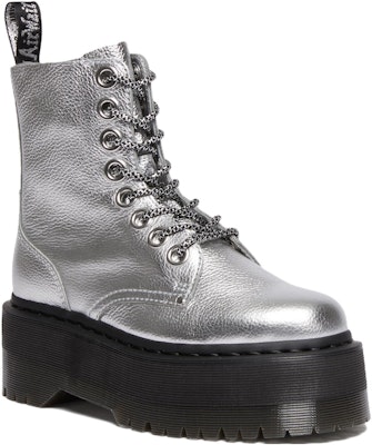 (Women) Dr. Martens Jadon Max 'Silver' 30780058 Order (Women) Dr. Martens Jadon Max 'Silver' 30780058