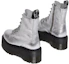Purchase 馬汀博士 Dr.Martens JADON MAX 皮革 8孔系帶 短中筒 馬丁靴 女款 銀色