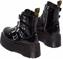 Shop Dr.Martens/馬汀博士 Jadon Max 朋克 戶外拉鍊馬丁靴 女款 黑