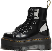 (Women) Dr. Martens Jadon Max Metal 'Black Zip' 26090001 (Women) Dr. Martens Jadon Max Metal 'Black Zip' 26090001