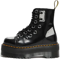 (Women) Dr. Martens Jadon Max Metal 'Black Zip' 26090001 (Women) Dr. Martens Jadon Max Metal 'Black Zip' 26090001