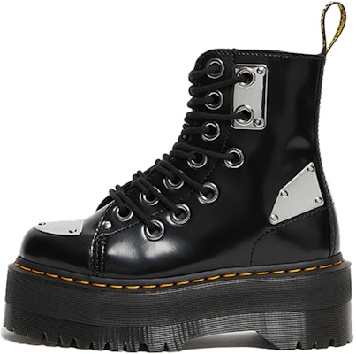 (Women) Dr. Martens Jadon Max Metal 'Black Zip' 26090001 Buy (Women) Dr. Martens Jadon Max Metal 'Black Zip' 26090001