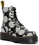 Lookbook (W) Dr. Martens Jadon Polka Dot Boots Kulit Platform 'Hitam' 26882009