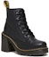 Order (W) Dr. Martens Jesy Sandal 'Kulit Lace-up Tumit Lebar' Hitam 27613001