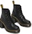 (W) Dr. Martens Jesy Sandal 'Kulit Lace-up Tumit Lebar' Hitam 27613001