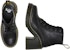 (W) Dr. Martens Jesy Sandal 'Kulit Lace-up Tumit Lebar' Hitam 27613001