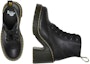 Shop (W) Dr. Martens Jesy Sandal 'Kulit Lace-up Tumit Lebar' Hitam 27613001