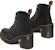 (W) Dr. Martens Jesy Sandal 'Kulit Lace-up Tumit Lebar' Hitam 27613001