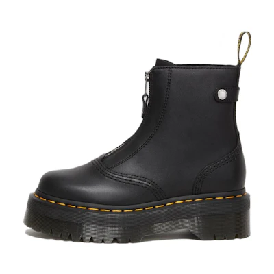 (W) Dr. Martens Jetta Zip Platform Boot 'Black'