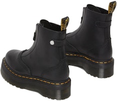 Dr.Martens 馬汀博士 牛皮革 防水台厚底 短靴 女款 黑色 Shop Dr.Martens 馬汀博士 牛皮革 防水台厚底 短靴 女款 黑色
