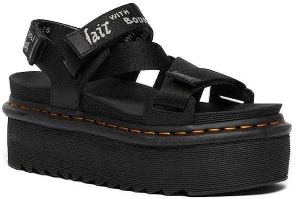 (Women) Dr. Martens Kimberley Ribbon Logo Open-Toe Platform Sandal 'Black' 26532001 Lookbook (Women) Dr. Martens Kimberley Ribbon Logo Open-Toe Platform Sandal 'Black' 26532001