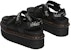 (W) Dr. Martens Kimberley Ribbon Logo Sandal Platform Terbuka 'Hitam' 26532001