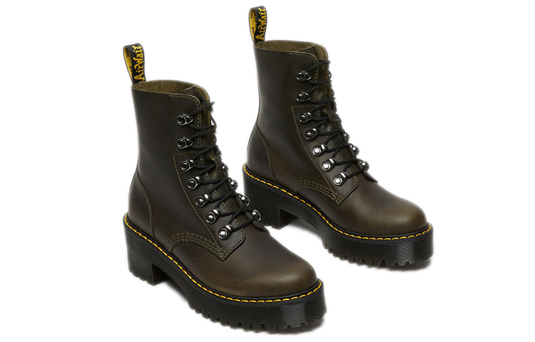 (W) Dr. Martens Lace-Up Boots 'Black Brown' 圖 4
