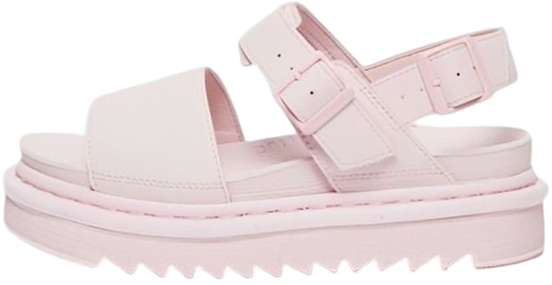 (Women) Dr. Martens Leather 'Fashion Thick Sole Pink Sandal' 27306279 Buy (Women) Dr. Martens Leather 'Fashion Thick Sole Pink Sandal' 27306279