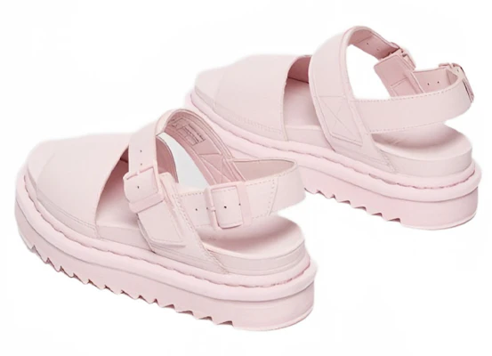 (Women) Dr. Martens Leather 'Fashion Thick Sole Pink Sandal' 27306279 Shop (Women) Dr. Martens Leather 'Fashion Thick Sole Pink Sandal' 27306279