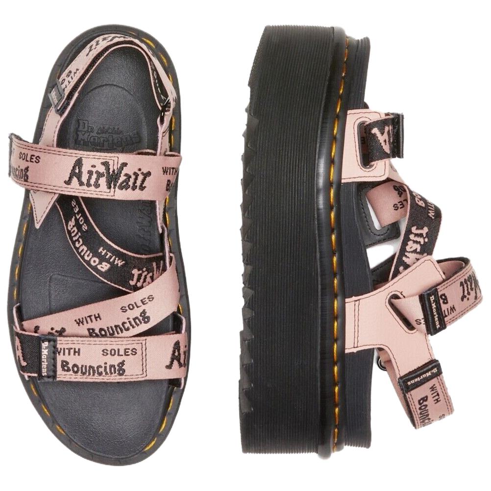 (W) Dr. Martens Leather 'Simple CMFT Thick Sole Peach-Beige Sandal' 圖 4