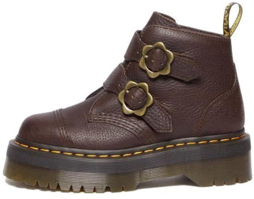 (W) 马汀博士棕色休闲皮革短靴 31039201 Buy (W) 马汀博士棕色休闲皮革短靴 31039201