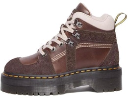 (Women) Dr. Martens Leather Casual Lace-Up Ankle Boots 'Dark Brown' 31215201 (Women) Dr. Martens Leather Casual Lace-Up Ankle Boots 'Dark Brown' 31215201