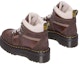 Shop (W) But Dr. Martens Kasut Buku Kulit Kasual Bertali 'Coklat Gelap' 31215201