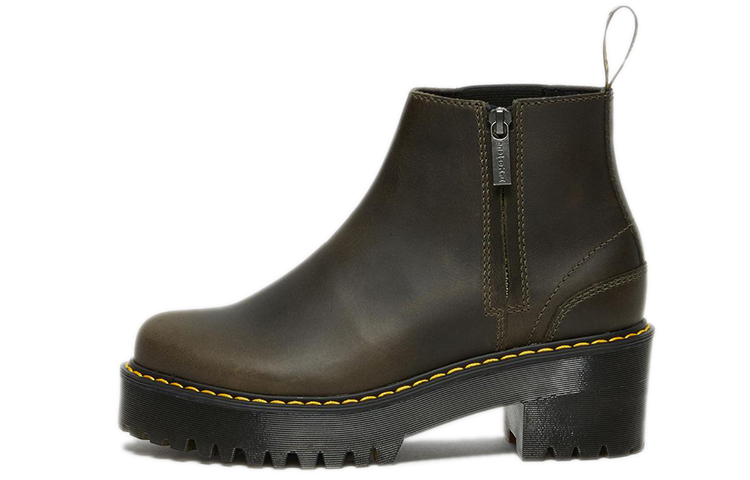 Buy 馬汀博士 Dr. Martens 皮革切爾西靴 女款 黑棕