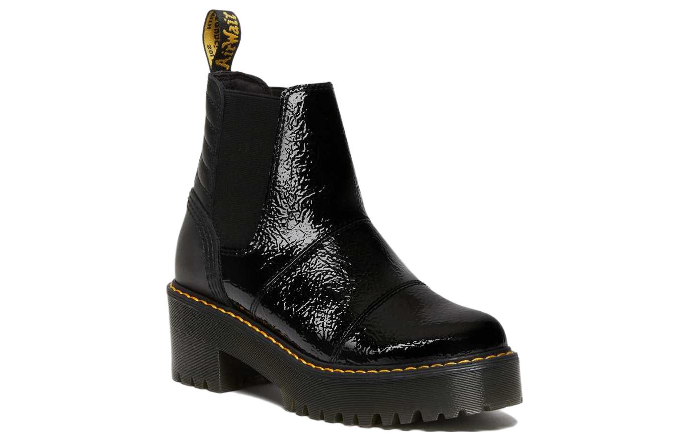 (W) Dr. Martens Leather Chelsea Boot 'Black Patent' 圖 2