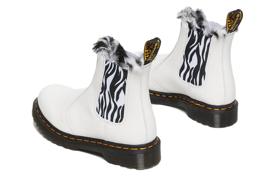 (W) Dr. Martens Leather Chelsea Boot 'White' 圖 5