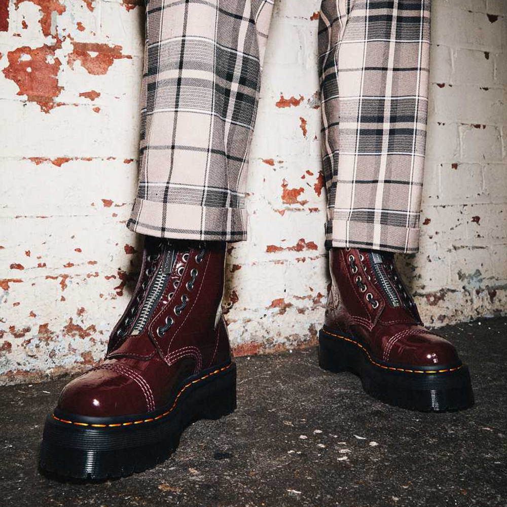 (W) Dr. Martens Leather CMFT Fashion Mid-Cut Boot 'Red Brown' 圖 4